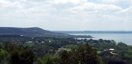 Panoramic Hilltop Views of Lake Buchanan